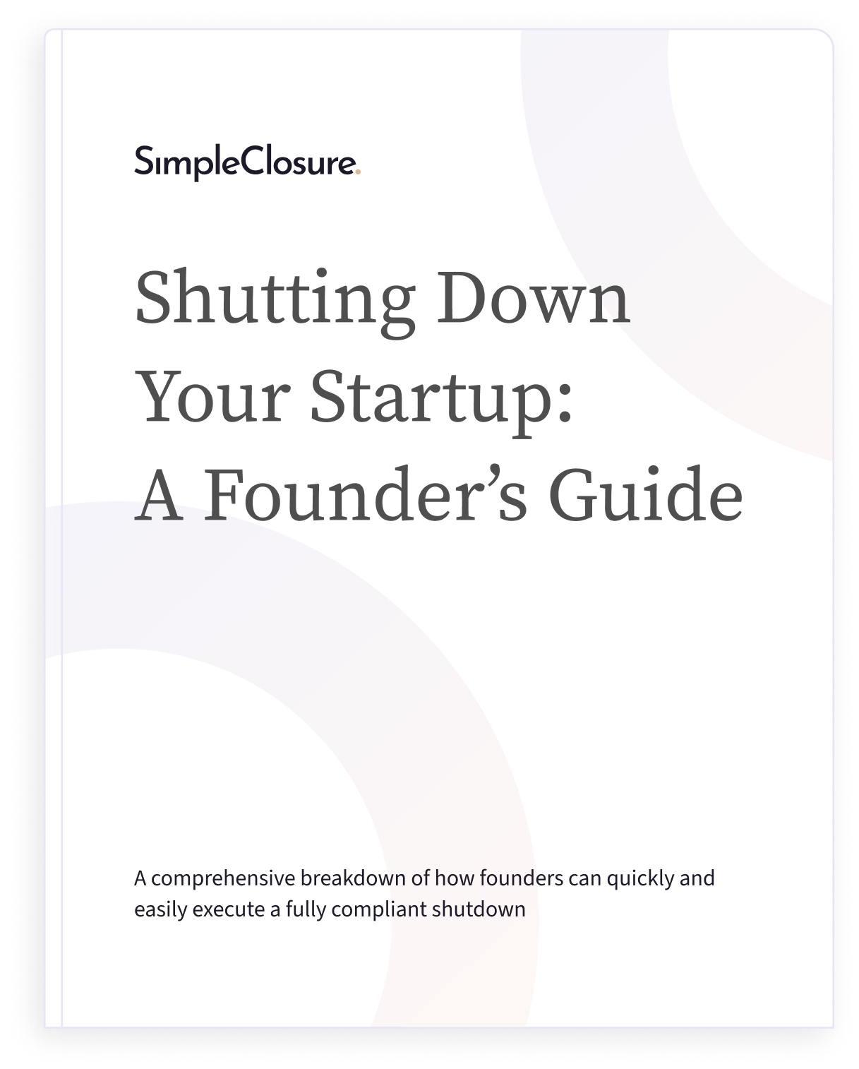 SimpleClosure EBook